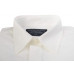 IVORY SLIM FIT SHIRT WEDDING REGULAR COLLAR FORMAL SMART DOUBLE CUFF MENS NEW