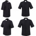 Men's Clergy Shirts Priest Cospaly Costume Short Sleeves T-Shirt for Halloween