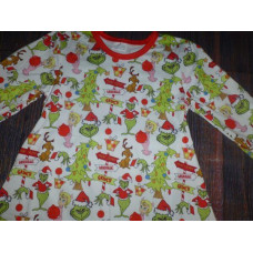 NEW Boutique Grinch Stole Christmas Girls Pajamas Nightgown