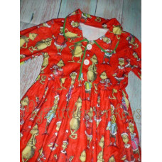 NEW Boutique Grinch Stole Christmas Girls Nightgown Pajamas