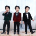 Jacket Pants Photograph Dress Suit Children Performance Party Costume