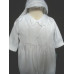 New Baby Boy & Toddler Baptism Christening Romper Suit size:12 M to 30 M White