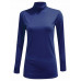 LADIES LONG SLEEVE POLO NECK ROLL NECK TOP WOMENS TURTLE NECK PLAIN JUMPER 8-26