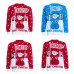 Mens Christmas Xmas Jumper Sweater Novelty Football Jumpers Ugly Pullover Santa