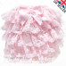 GIRLS BABY FRILLY KNICKERS SPANISH STYLE DESIGNER FRILLY PANTS SATIN BOW 0-3 Y