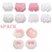 Baby Infant Cotton Ruffled Bowknot Bloomers Briefs Shorts Underwear 4Pcs Sets