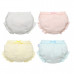 4Pcs Infant Baby Girls Cotton Bloomer Shorts Nappy Cover Harem Pants Briefs